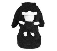 Dog Sweater, Cozy Lightweight Thickened Winter Apparel Knitting Wool Cute Bear Toy Shape Warm Clothing for Small Dogs Cats Teddy Bichon Frise Soft Warm Cozy Outfit (L)