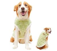 Dog Sweater - Dog Thermal Underwear | Checkered Plush Pet Vest Winter Sweater, 120g | Soft Autumn Cold Weather Pet Coat Pajamas For Small Medium Large XL 3XL 5XL Chest 50-71cm