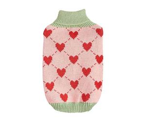 Dog Sweater - Polyester | Turtleneck Knitting Sweater | Coat Winter Warmer Thickening Pullover Knitwear Crochet Coat Clothes Knit Cat Sweaters For Small And Medium Dogs
