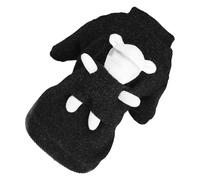 Dog Sweater Thickened Winter Apparel Knitting Wool Cute Bear Toy Shape Warm Clothing for Dogs and Cats in Autumn and Winter Made of Wool Material (M)