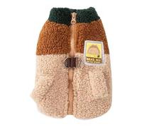 Dog Sweater - Uniquely Designed Chihuahua Clothes, Pet Sherpa Fleece Jumper Vest Sweaters,Turtleneck Pullover with D Ring Soft Sweatshirt for Party Festive Show Family Gathering Fall Travel Camping
