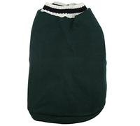 Dog Sweater | V Neck Knitted Pullover Vest for Small Medium Dogs/Cats/Rabbits | College Style Pet Clothing for Autumn Winter | Soft Warm Wind Blocking (XS)