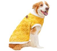 Dog Sweaters, Pet Sweaters - Winter Coat for Dogs, Plush Winter Coat for Cats, Dog Pyjamas, Thick Snow Vest for Medium and Large Sizes