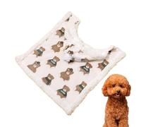 Dog Sweaters Small Dogs - Cape Dog Clothes, Winter with Bear Patterns, Invisible Buckle Design for Easy Wear, Puppy Sweaters for Extra Small Dogs, Warm Winter Clothes Stylish Pet Apparel