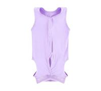 Dog Sweatshirt for Small Medium Cat Recovery Suit for Male Female Cat After Spay Surgical Abdominal Skin E-Collar Alternative to of Shame Body Post Suitical (Purple, L)