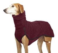 Dog Sweatshirt Stretch Fleece Vest, Warm Whippet Jumper, Greyhounds Sweater Sweatshirt, Dog Pullover Sweater With Stand Collar, Pet Winter Clothes For Small Medium Large Dogs Indoor Outdoor