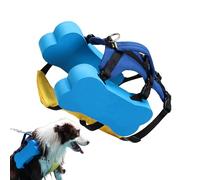 Dog Swim Vest - Adjustable Lightweight Life Preserver Rescue Handle | Reflective Float Coat Water Safety Gear, Swimming Pool Beach Outdoor Fun Rescue Adjustable Fit Improv Visibility