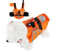 Dog Swimming Jersey, High Buoyancy Suit, Adjustable Reflective Floating Jacket for Dogs in the Beach, Outdoor Pool, Navigation, Swimming and Rescue