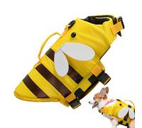 Dog Swimming Vest - Adjustable Life Preserver, Waterproof Floatation Jacket | Safety Gear With Handle Fashionable Pet Swimsuit For Pool Beach Boating Training Outdoor Adventure Puppy Wear