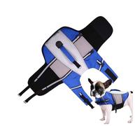 Dog Swimming Vest - Neoprene Flotation Vest Reflective Strip Water Activity Equipment Adjustable Straps Pet Safety Life Vest | Gi