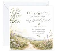 Dog Sympathy Card - Thinking of You Special Friend | Pet Loss Card