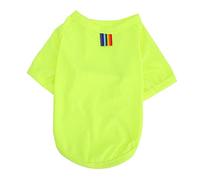 Dog T Shirt Breathable Stretchy Comfortable Short Sleeve Cooling Summer Outfit for Small Dogs Chihuahua York Terrier Ice Silk Green (M)