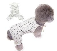 Dog T-shirt, Small Breed Dog Shirt, Pet Clothes for Medium Dogs | Comfortable Harness Skirt, Cute Medium Breed Outfit for Puppy Summer Spring Outfit