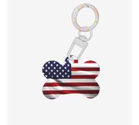 Dog Tags for Pets USA United Flag Name Id Tag for Cat Puppy Kitten Collar