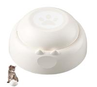 Dog Talking Buttons, Recordable Pet Communication Starter Kit, Interactive Dog Training Buzzers for Speech Learning, Durable ABS Sound Box with Non-Slip Base, Indoor Pet Puzzle Tool (White)