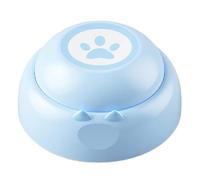 Dog Talking Buttons, Recordable Pet Communication Starter Kit, Interactive Dog Training Buzzers for Speech Learning, Durable ABS Sound Box with Non-Slip Base, Indoor Pet Puzzle Tool (Blue)