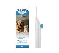 Dog Teeth Cleaning - Bad Breath Electric Toothbrush | Pet Ultrasonic Tooth Cleaner, Refresh Portable Gentle Stain Remover for Small Medium Large Cats Puppies Home Indoor Traveling