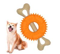 Dog Teether - Dog Toy Bone for Teeth Cleaning - Pet Oral Care Natural Bite Resistant Chew Dog Toys for Small, Medium and Large Dogs