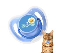 Dog Teething Pacifier | Soothing Chew Kitten Pacifiers | Silicone Teething Toy Relieving Solutions for Small Cats and Dogs Travel Outgoing