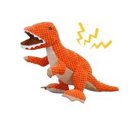 Dog Teething Plush | Squeaky Teething Toys Animal Shaped Plush - Bite Resistant Soft Teeth Cleaning Accessories for Indoor Outdoor Entertainment at Park Home