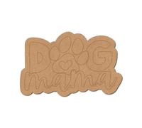 Dog Text Pre Marked Base Design 3 Italian Popular Plywood / 2.5 INCH / 50