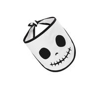 Dog Tie Bandana Skull Pattern Halloween Accessory