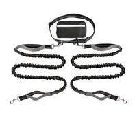 Dog Tie Out Cable, Reflective Training Lead, Heavy Duty RunningLeash, Nylon Tether with Storage Bag for Medium Large Breeds Exercise Recall Safety, Outdoor Pet Gear, 168 cm
