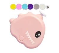 Dog Toenail Grinder - 40db 3 Modes Adjustable Dinosaur Shape Electric Nail Grinder - Low Noise Cordless Gentle Grooming Tool for Puppy Kitten Paw File