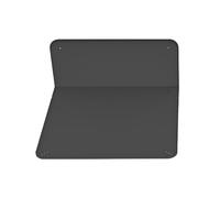 Dog Toilet Tray - 35.04 Inch Training Mat for Pets | Silicone Pipi Holder - Foldable L Shaped Non-Stick Silicone Tray with Splash Guard, Supports Small Dogs, Cat