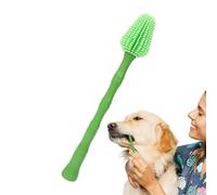 Dog Toothbrush | 360° Soft Bristle Toothbrush for Cats and Dogs | Pet Grooming Tool for Small, Medium and Large Breeds: Finger Brush