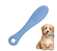 Dog Toothbrush - Puppy Teeth Cleaner, Silicone Mouth Brush Tool | Handy Finger for Pet Care, Light and Soft Bristles for the