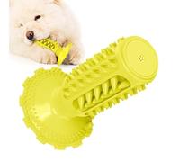 Dog Toothbrush Squeaky Toy | Dog Teeth Cleaning and Grinding Toy with Suction Cup - Puppy Essentials Toothbrush for Home, Veterinary Clinic, Animal Shelter