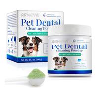 Dog Toothpaste,Dog Teeth Cleaning Products,Dog Plaque Remover, Teeth Cleaning Powder for Dogs,Dental Powder for Dogs,Dog Dental Care,Plaque & Bad Breath Off Powder Dog