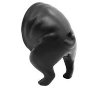 Dog Toothpaste Squeezer - Black Pooping Dog Butt Toothpaste, Cartoon Butt Squeezer Dispenser with Easy Installation, Self-Closing Design Puppy Topper for Animal Lovers, Fun Interesting Gadgets