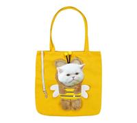Dog Tote Bag in Handbag Shape Cartoon Shoulder Bag for Pets - Lightweight Puppy Bag for Trips and On the Go for Travel, Hiking, Outdoor, Plane, Winter, Camping, Indoor