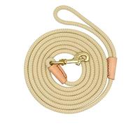 dog tow rope， Durable Dog Leash Lead Gray Nylon Long Leads Rope Pet Training Walking Leashes 3M 5M 10M 20M(10M)