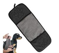 Dog Towel Microfiber 2-Pack Super Absorbent - Quick Dry Pet Bath Towels M/L, Ultra Soft Grooming Towels Dogs Cats Puppies, Machine Washable Fast Drying After Bath Rain Walk, Deep Gray