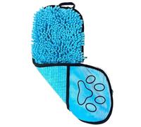 Dog Towel - Super Absorbent Microfibre Quick Drying Towel for Pets, Dry Towel with Gloves - Puppy Cat