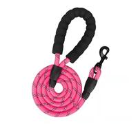 Dog Towing Rope,Strong Dog Leash Pet Leashes Reflective Leash for Big Small Medium Dog Leash Drag Pull Tow Golden Retriever Dog Lead(Pink,1.2cm 1.5M)