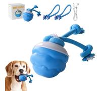 Dog Toy, 3-Speed Interactive Ball with Erratic Movement, Automatic Play Modes for Small Medium Large Dogs, Chew-Resistant Mental Stimulation Toy to Reduce Boredom & Anxiety (1pcs Blue)