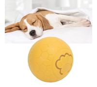 Dog Toy Ball, Automatic Moving, Bouncing, and Rotating, Rating, Active Rolling Ball for Medium and Large Dogs (Yellow)