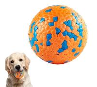 Dog Toy Ball - Bouncy Fetch Ball, High Elastic Puppy Teeth Ball | Duraable Large Breeds Foam Interactive Toy, Multifunctional Floating Dog Ball, Fun Exercise to Play A