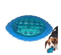 Dog Toy Ball - Made of Elastic Rubber, This Football Dog Toy is a Soccer Dog Toy | Flashing Dog Football Toy Ball - Portable Interactive Glowing Elastic Ball for Medium Puppies