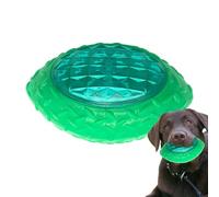 Dog Toy Ball - Made of Elastic Rubber, This Football Dog Toy is a Soccer Dog Toy | Flashing Dog Football Toy Ball - Portable Interactive Glowing Elastic Ball for Medium Puppies