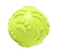Dog Toy Ball - Squeaky Latex Chew, Indestructible Outdoor Play, Pet Fun Accessory | Safe Material, Engaging Bouncing Design, Long Lasting Entertainment for Small Medium Large Breed Dogs Exercise