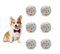 Dog Toy Balls 2.2 Inch, Indestructible Dogs Balls 6 Pack for Aggressive Chewers, Durable Interactive Toys for Small and Medium Puppy, Perfect for 2.2 Inch Automatic Dog Ball Launcher (ETPU Material)
