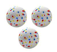 Dog Toy Balls 2.5 Inch, Indestructible Dogs Tennis Balls 3 Pack for Aggressive Chewers, Durable Interactive Toys for Large and Medium Dogs, Perfect for 2.5 Inch Dog Ball Launcher (ETPU Material)