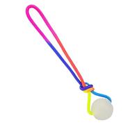 Dog Toy Balls, Glow in the Dark, Bouncy Chew Rope Toy, Durable Activity Ball for Dogs, For Aggressive Chewer Puppies That Relieve Boredom, Play Indoor and Outdoor