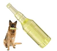 Dog Toy Bottle, Bottle Chew Toy, Interactive Puppy Squeaky Chew Toy - Pet Supplies Children's Play Tennis Bottle with Tennis Ball Inside, for Outdoor Use