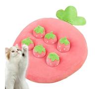 Dog Toy Carrot Farm | Enrichment Dog Snuffle Puzzle Toys - Strawberry Picking Doll Interactive Cat Toys Carrot Farm Pineapple Doll, Carrot Pulling Toy For Large Dog